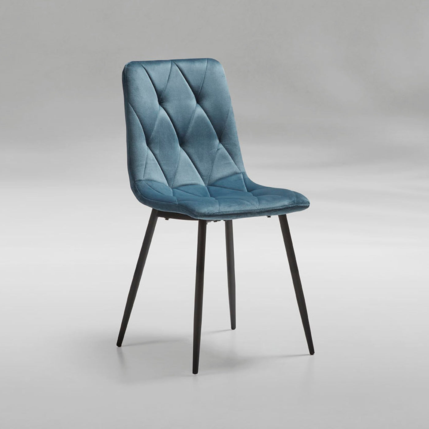 Chaises ST2209 — Lot de 4 · Velours capitonné