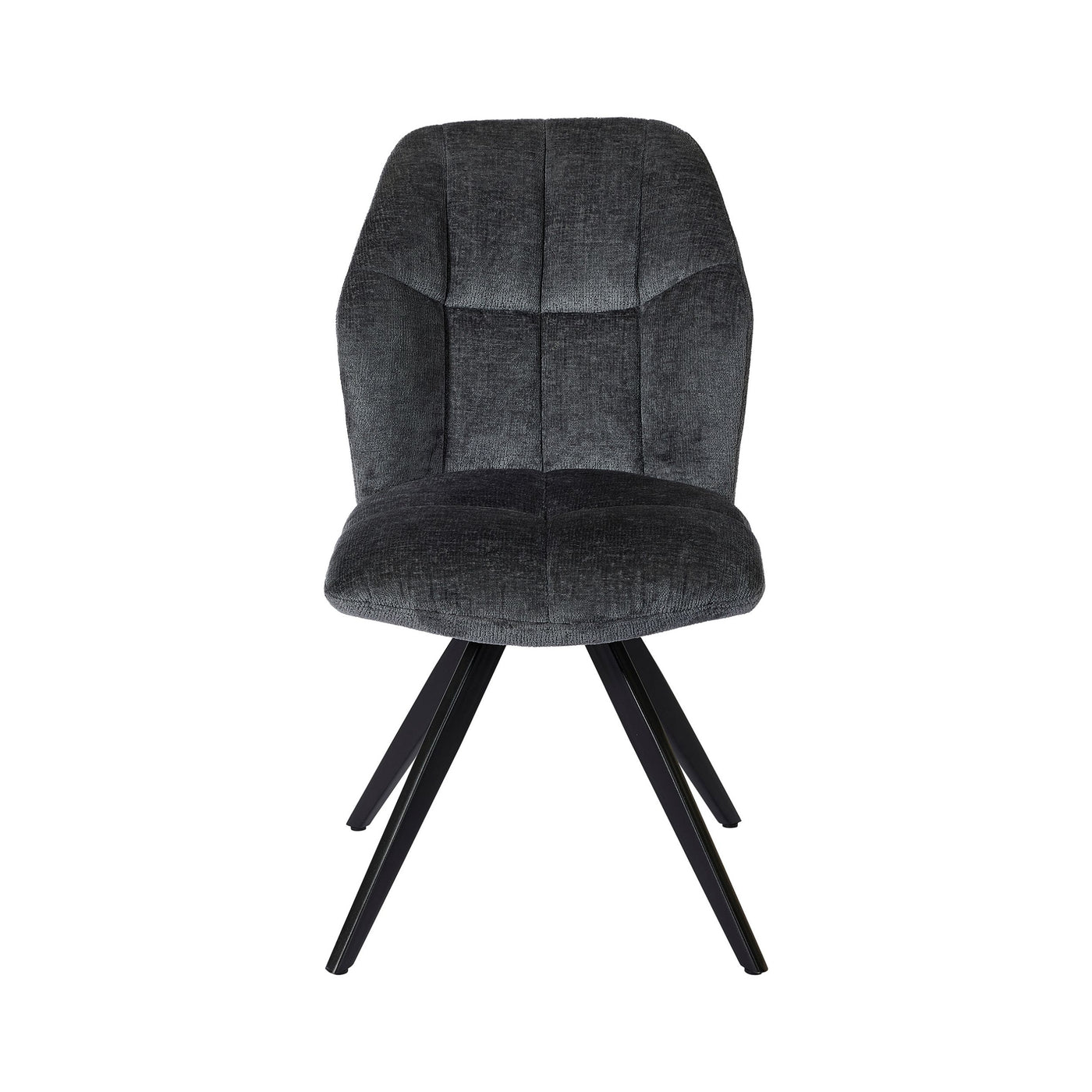Chaise ST2319-2 — Tissu chenille (lot de 2)