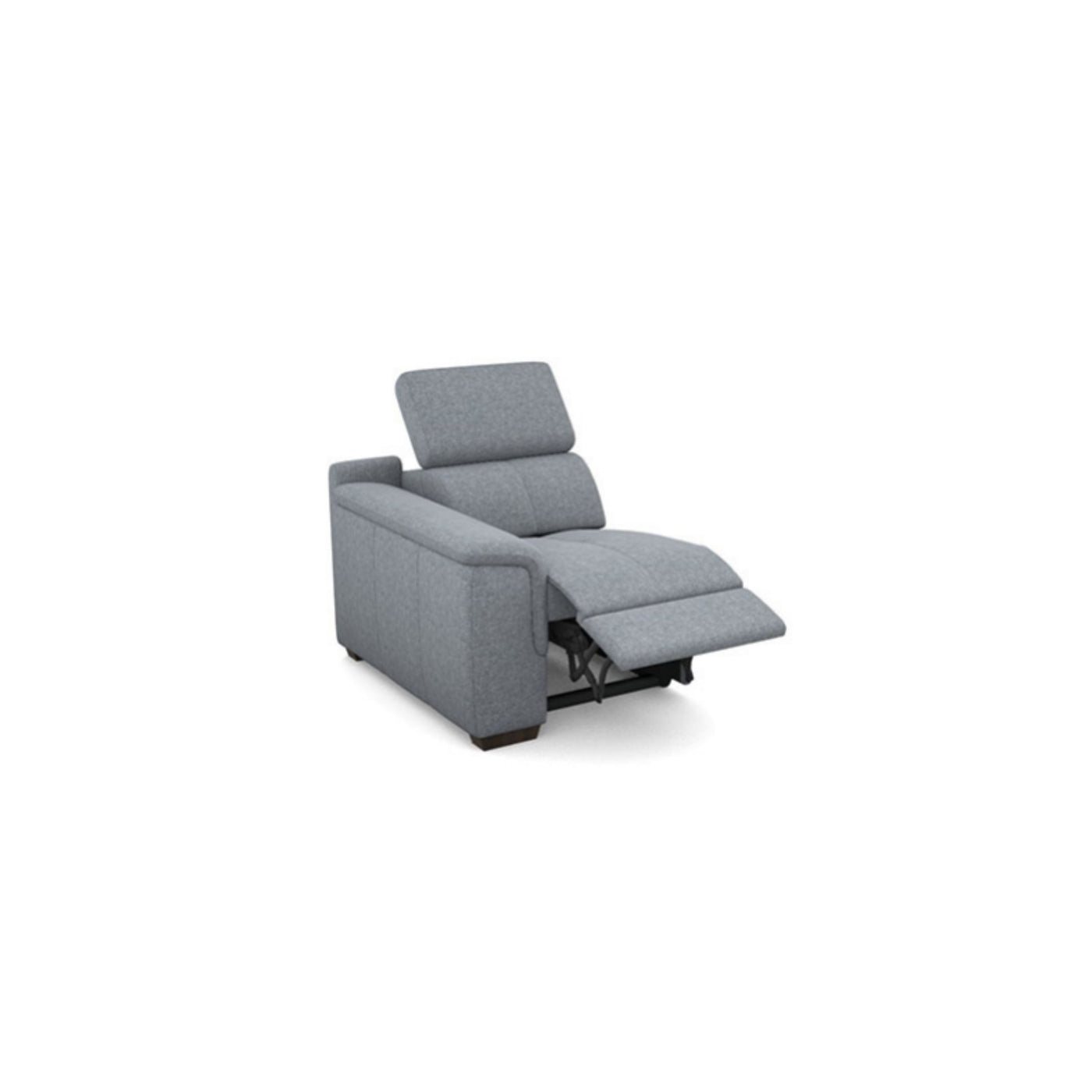 Salon d'angle modulaire Atlanta — Gris bleuté