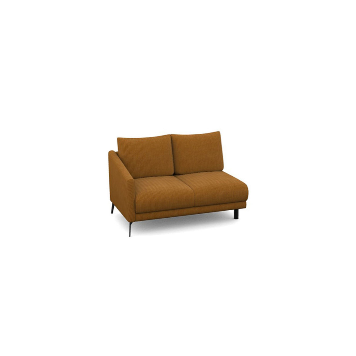 Salon d'angle modulaire Josh — Cognac