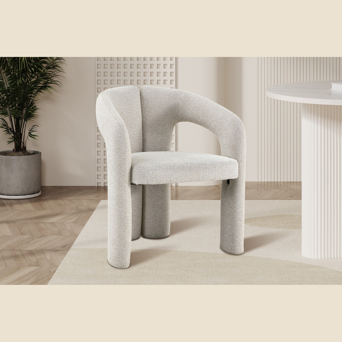 Chaise Beja — Tissu