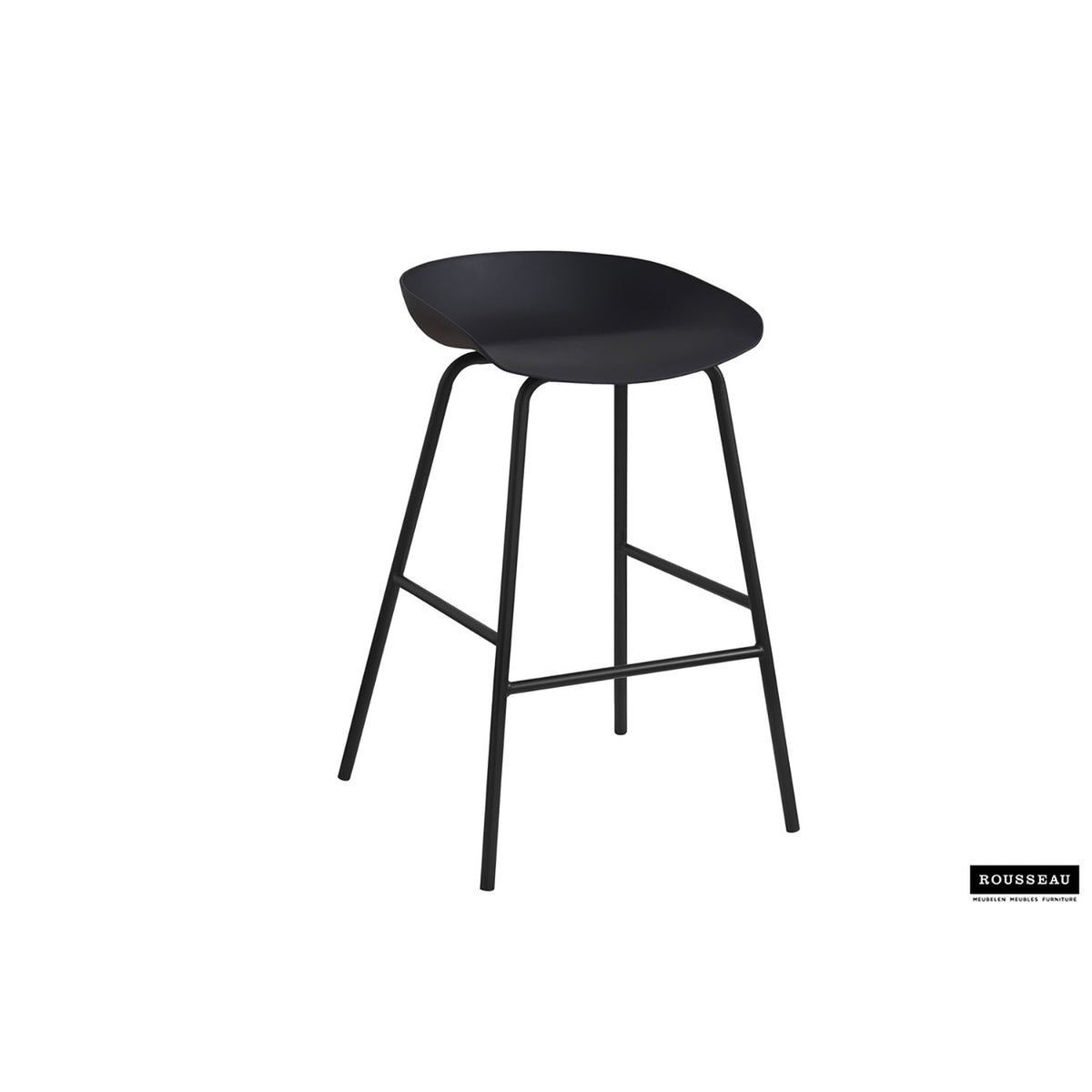 Chaise de comptoir Anna — Polypropylène