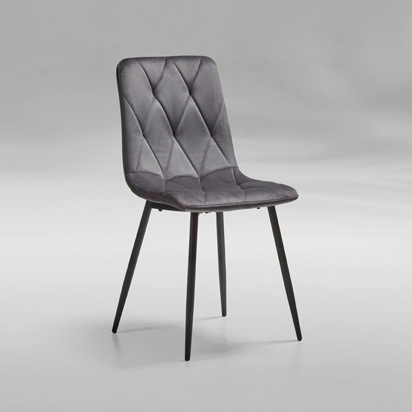 Chaises ST2209 — Lot de 4 · Velours capitonné