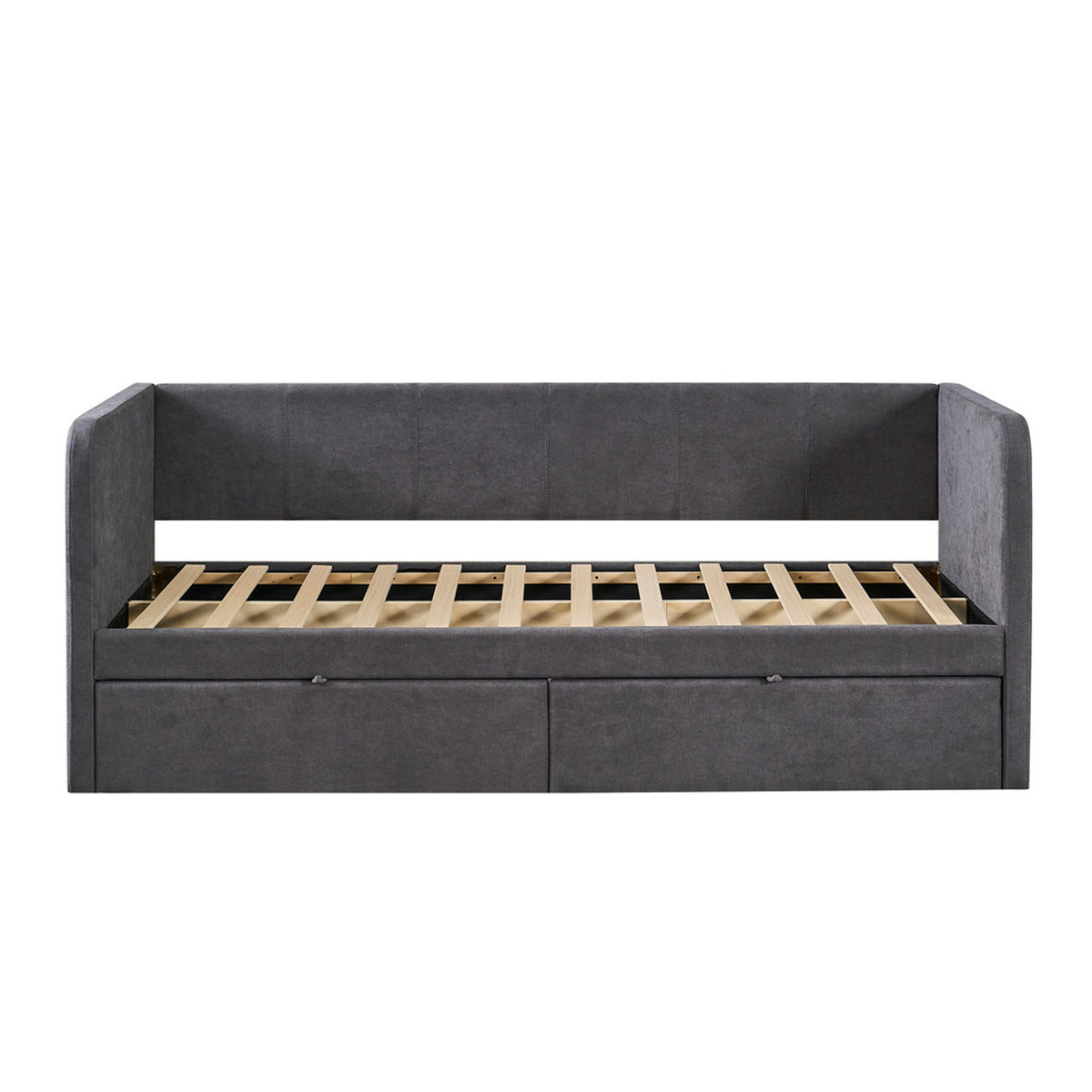 Lit Parma — 90x200 avec sommier et tiroirs