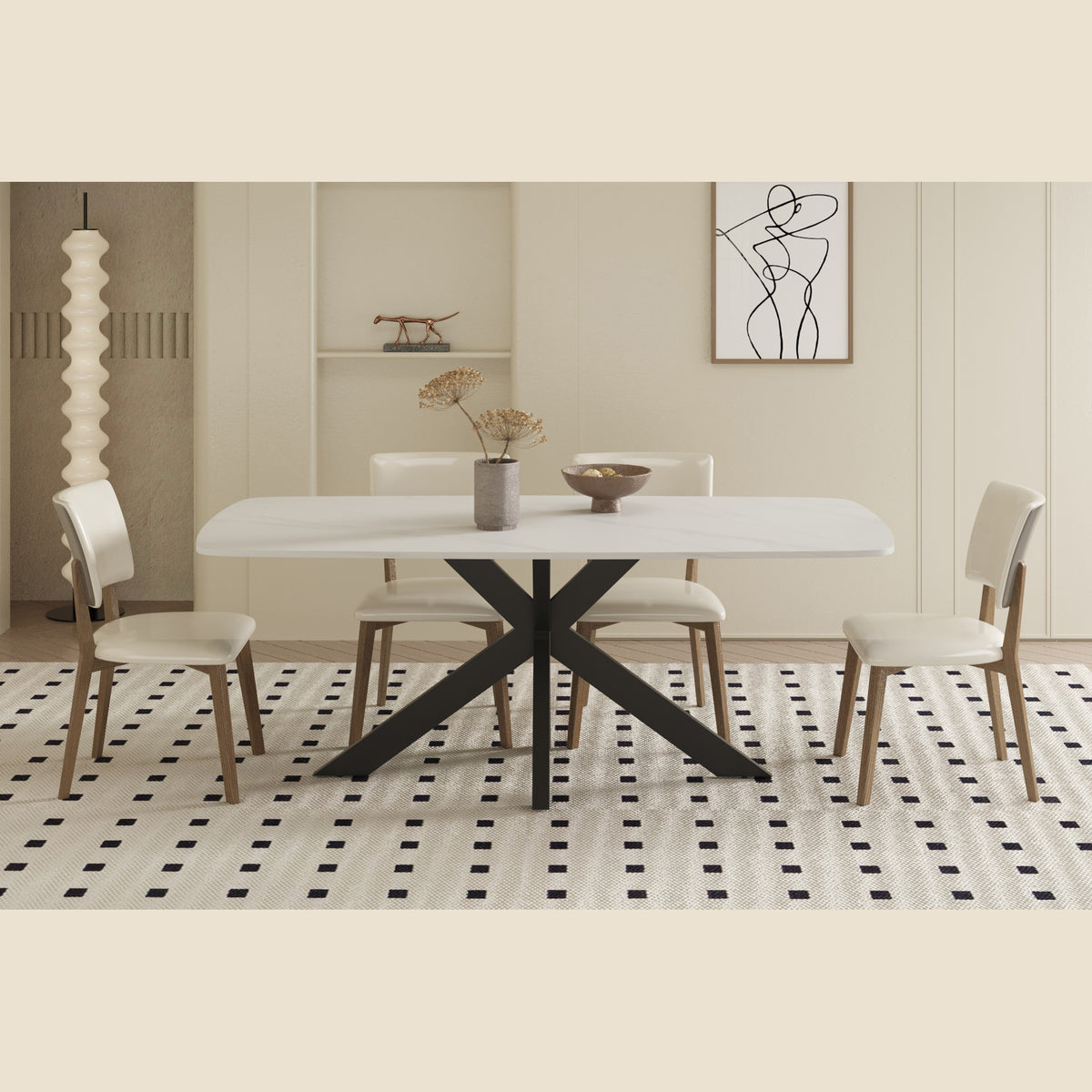 Table Apollo — Pierre, ovale ou ronde