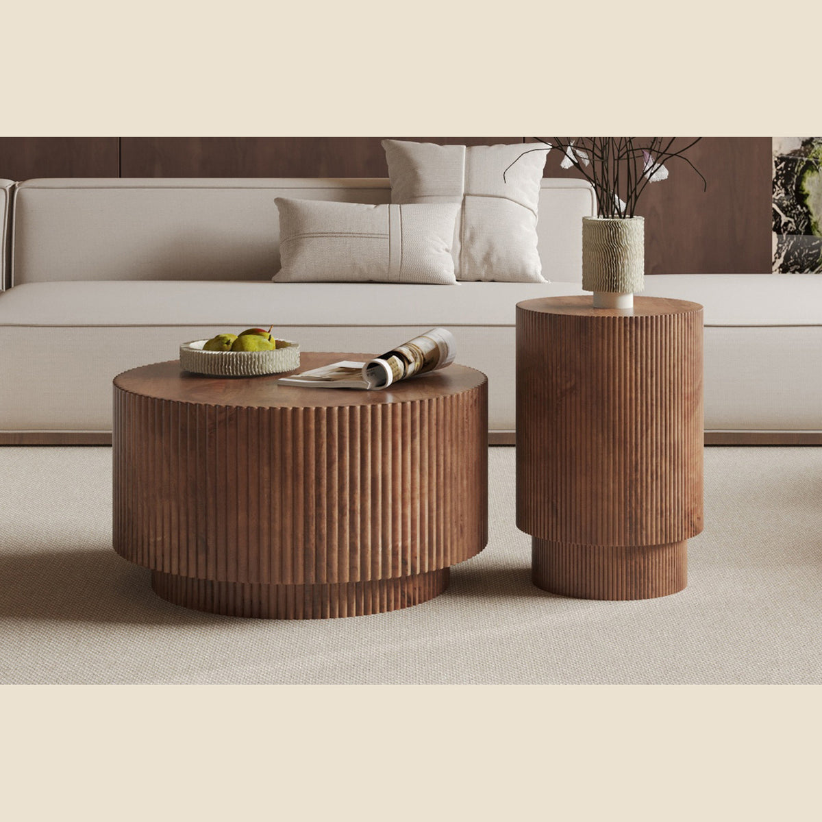 Table basse Victor — Bois de manguier