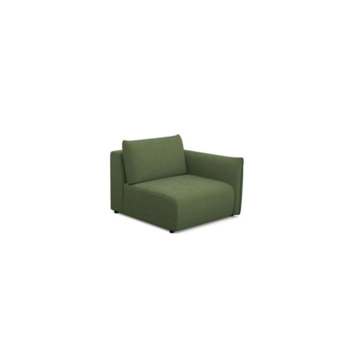 Salon d'angle modulaire Farido — Vert olive