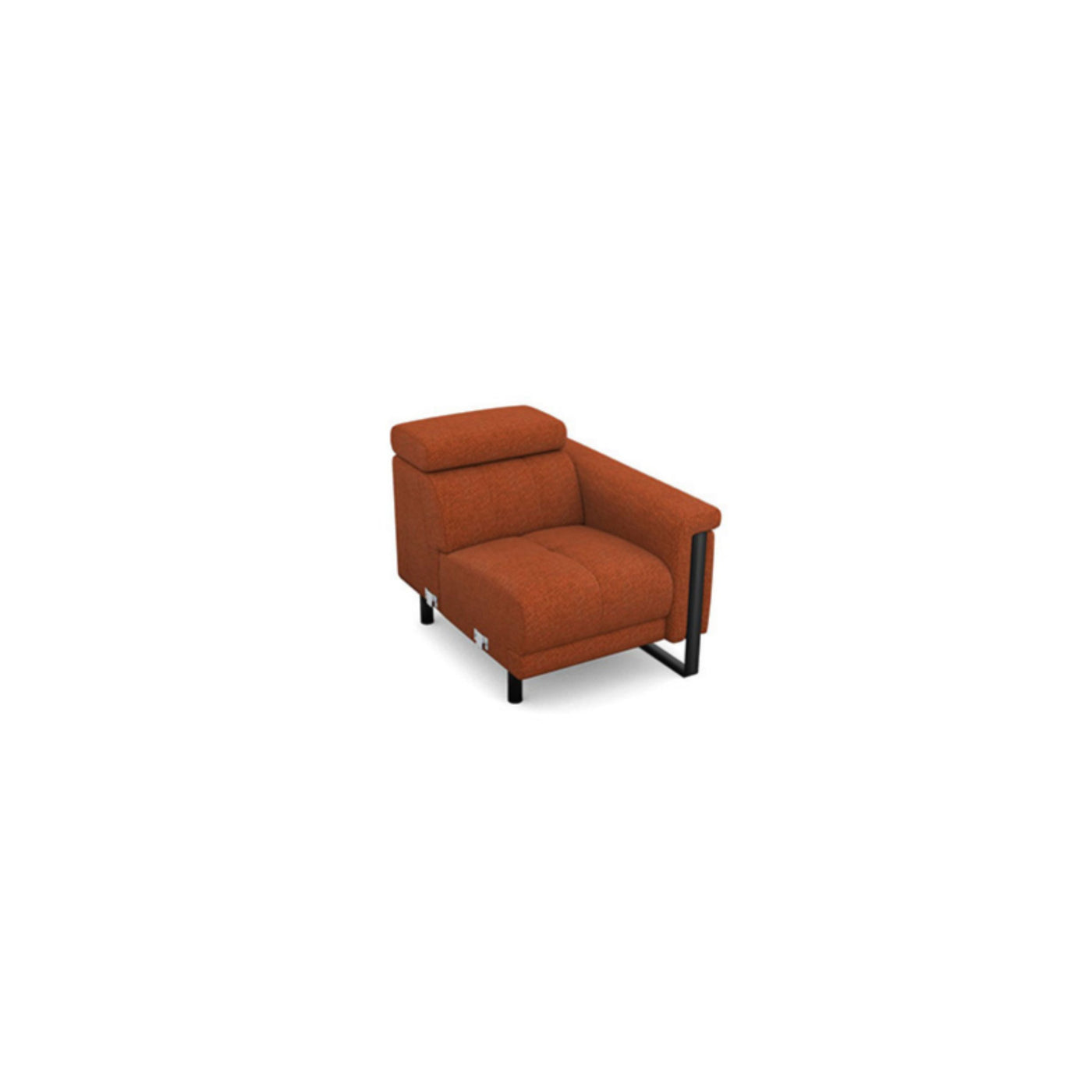 Salon d'angle modulaire Jaime — Terracotta