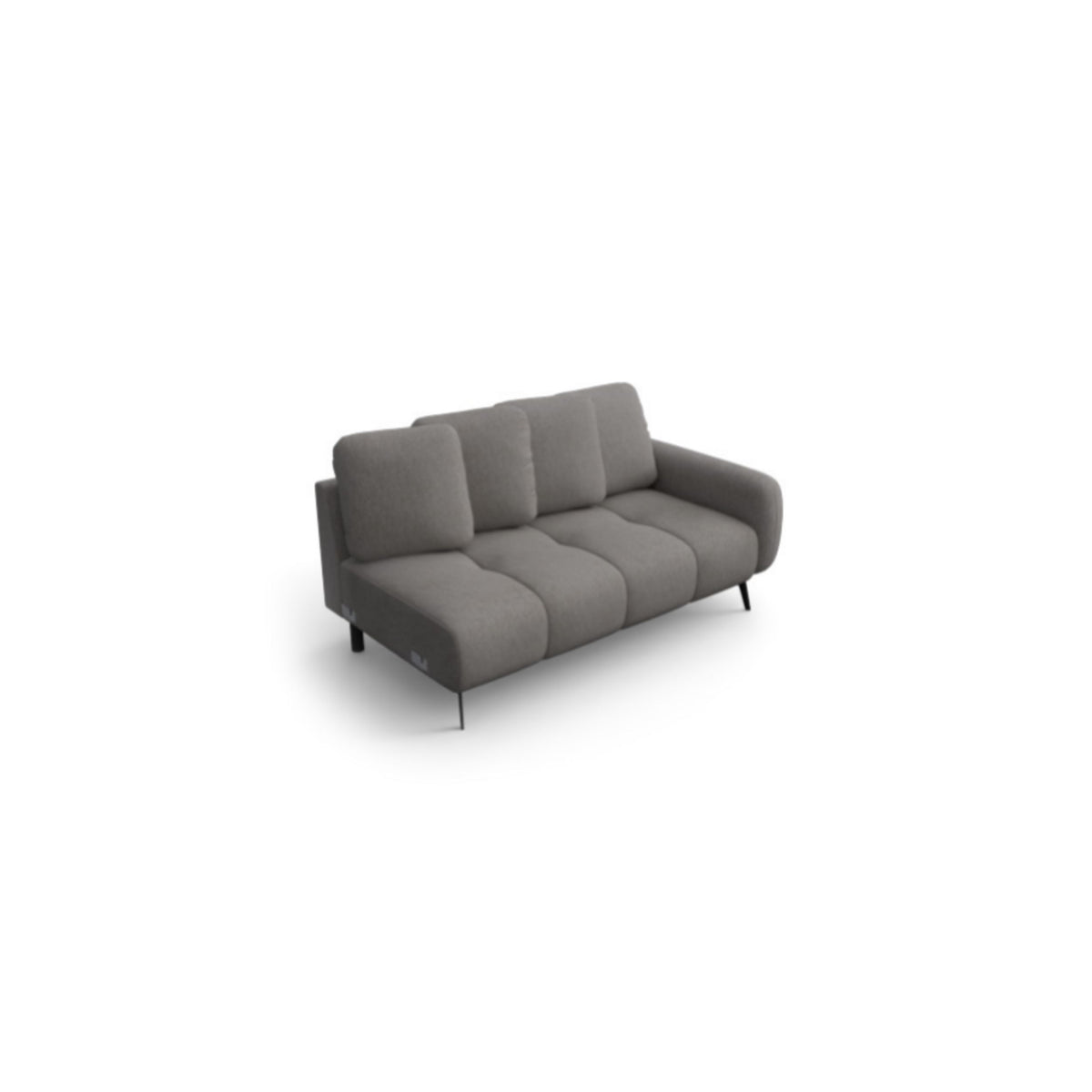 Salon d'angle modulaire Pralin — Taupe