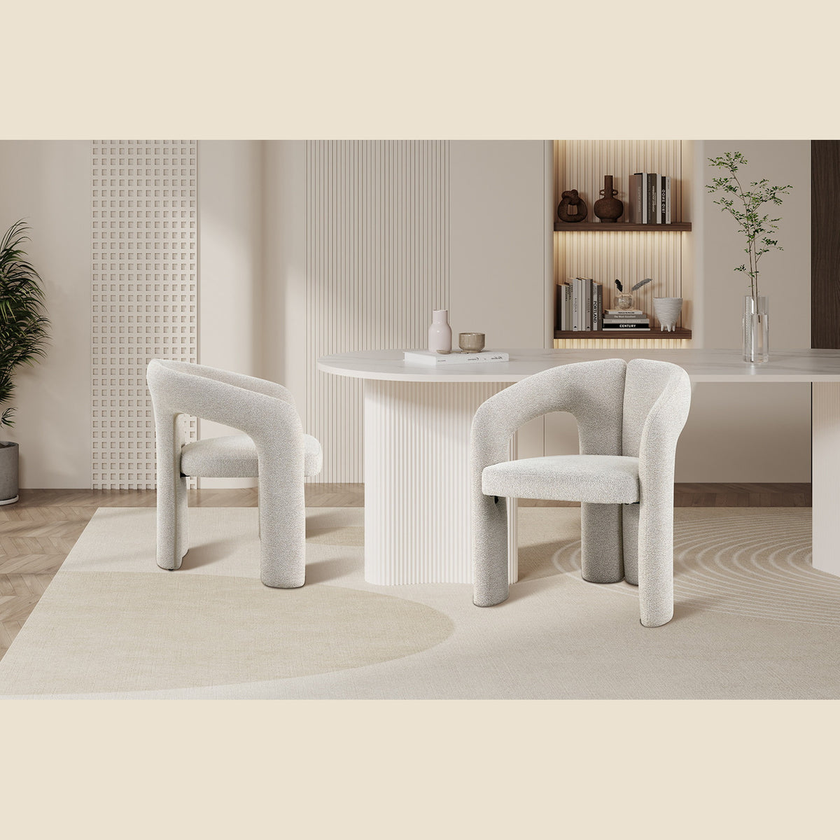 Chaise Beja — Tissu