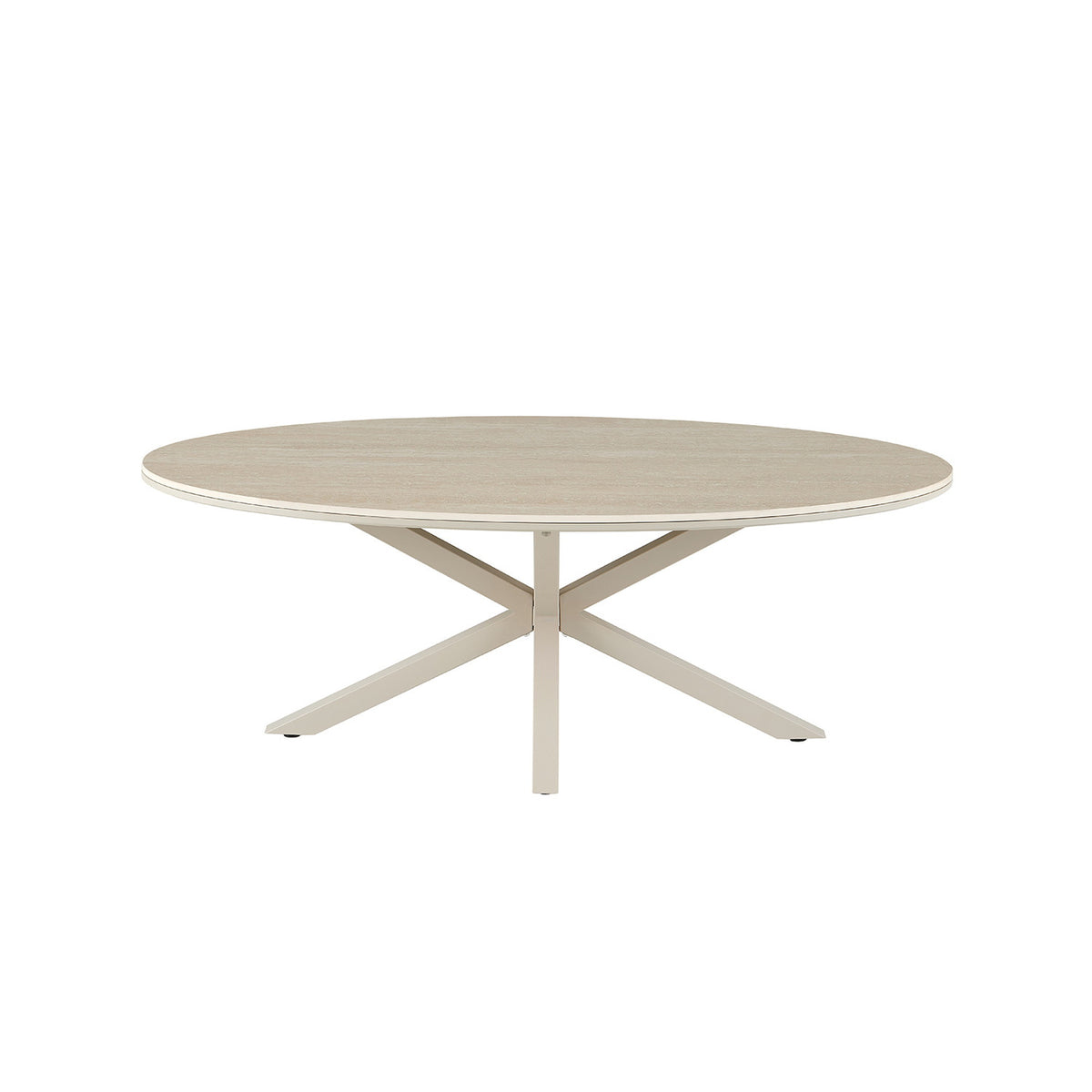 Table basse Noa — Aspect travertin