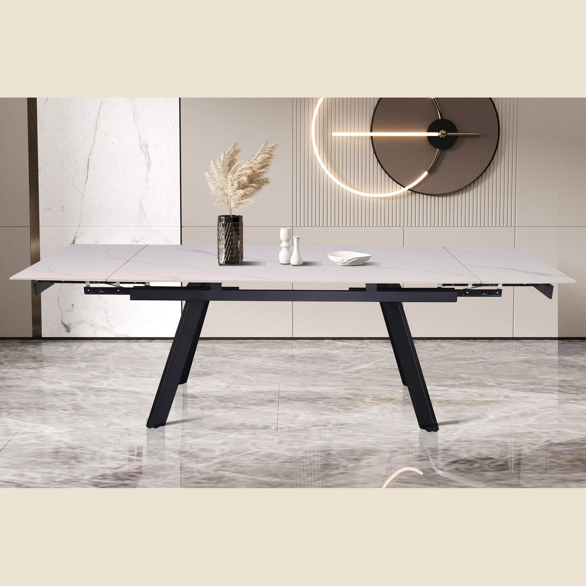 Table extensible Hera — 160-240 cm, rectangulaire
