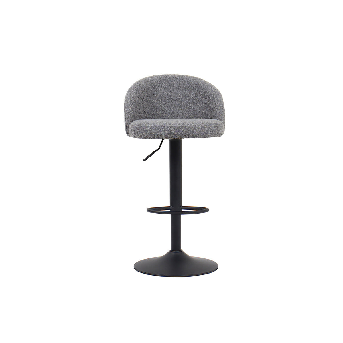 Tabouret de bar Arda — Bouclé
