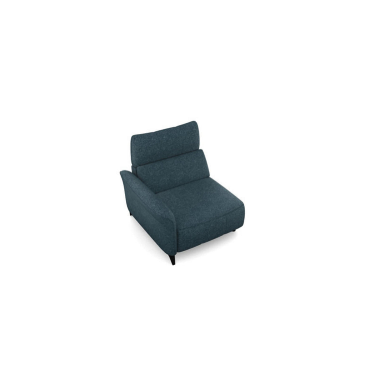 Salon d'angle modulaire Jazz — Bleu pétrole