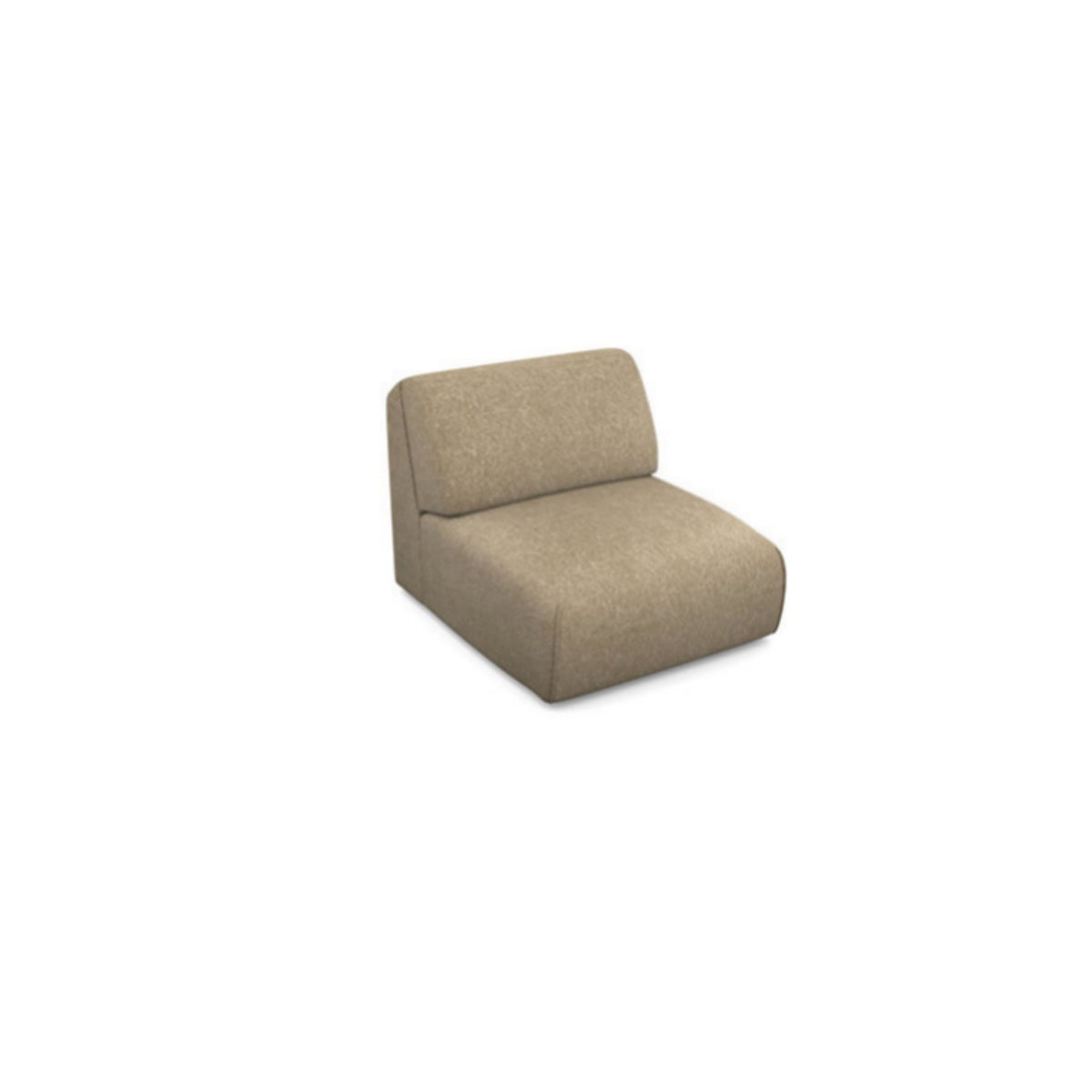Salon d'angle modulaire Noxid — Beige taupe