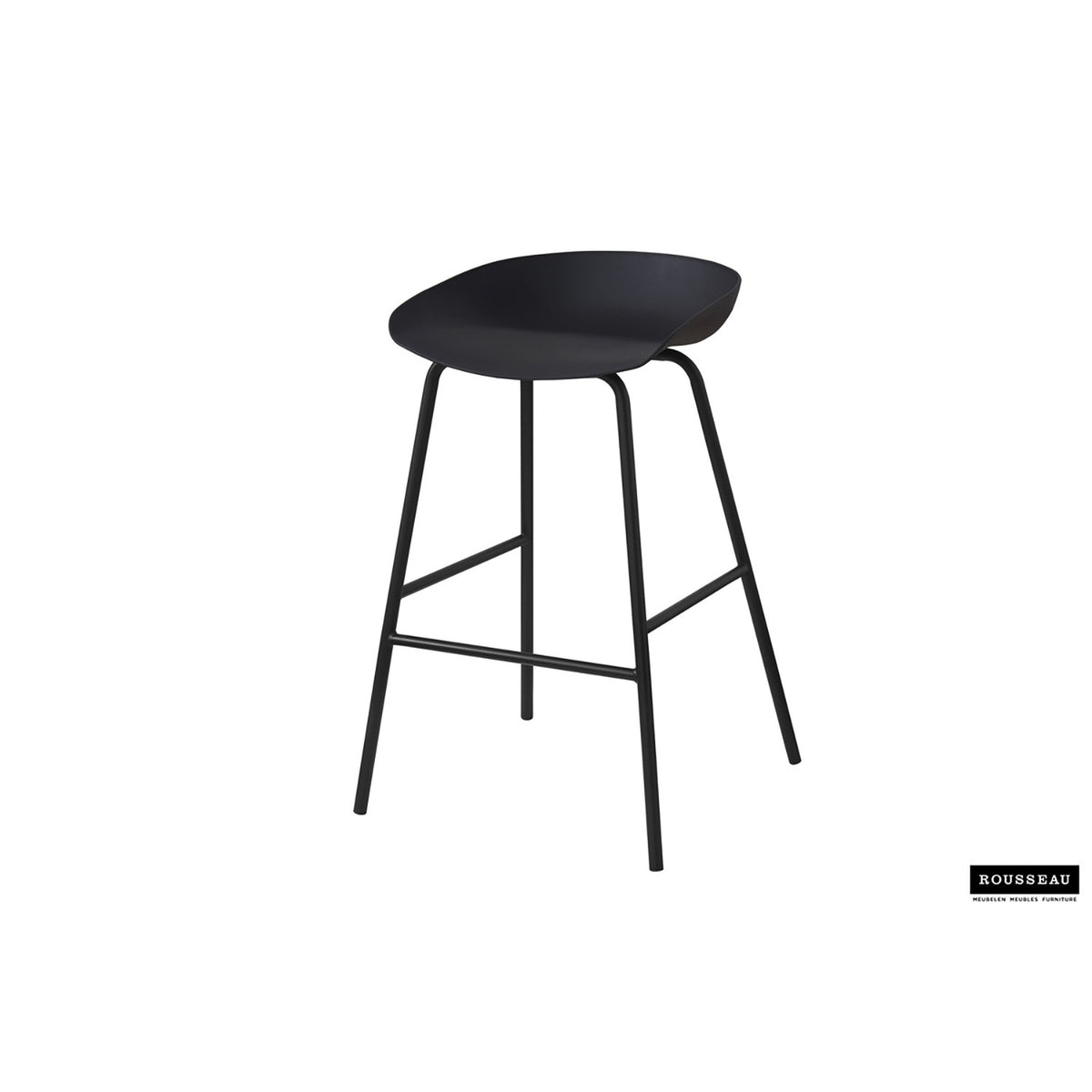 Chaise de comptoir Anna — Polypropylène