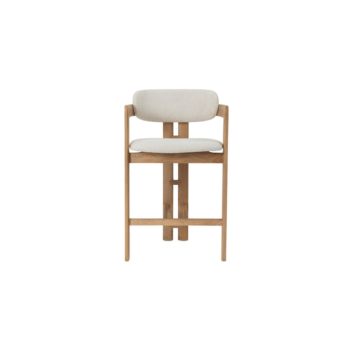 Chaise de comptoir Camille — Frêne massif