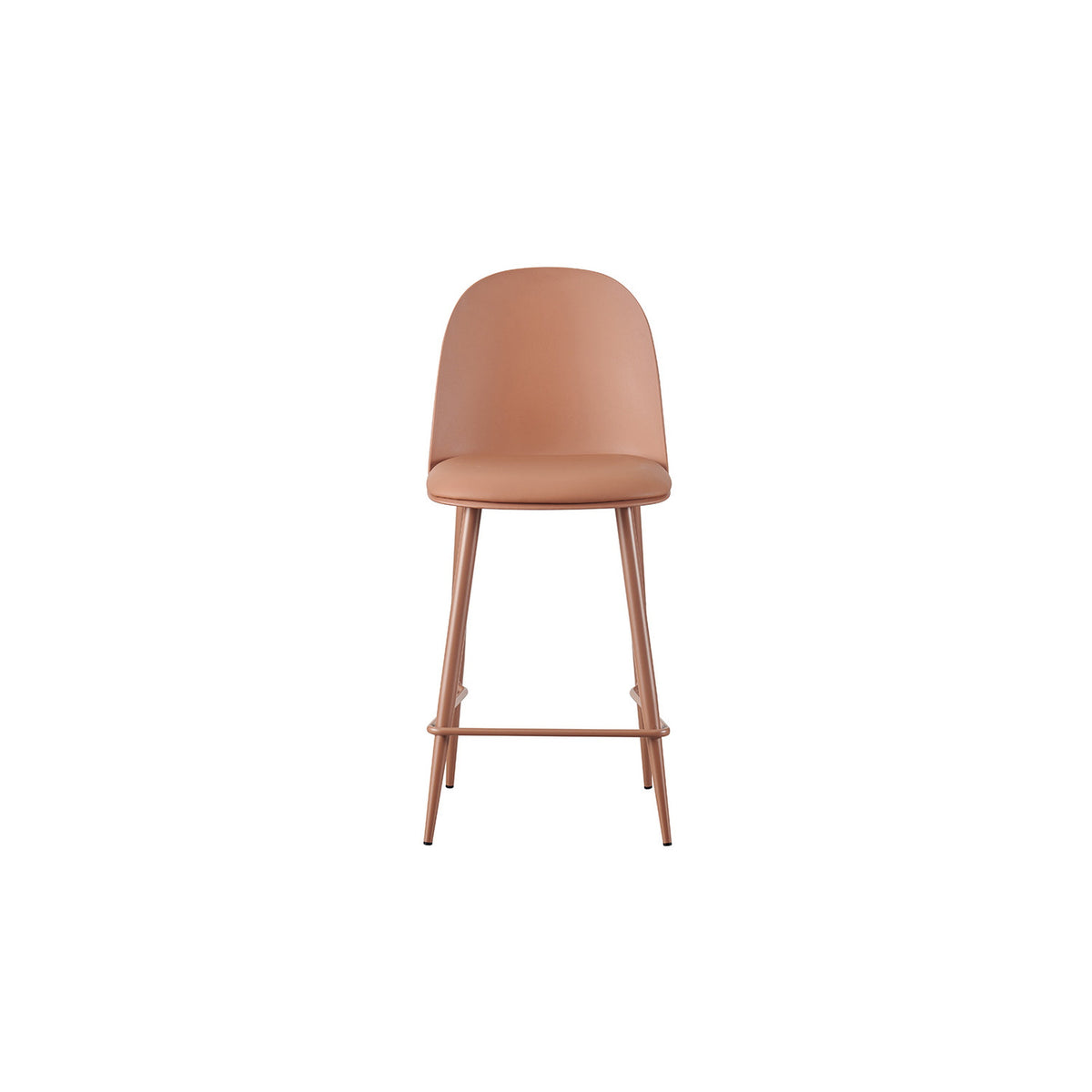 Chaise de comptoir Jasmin — Coque PP et coussin