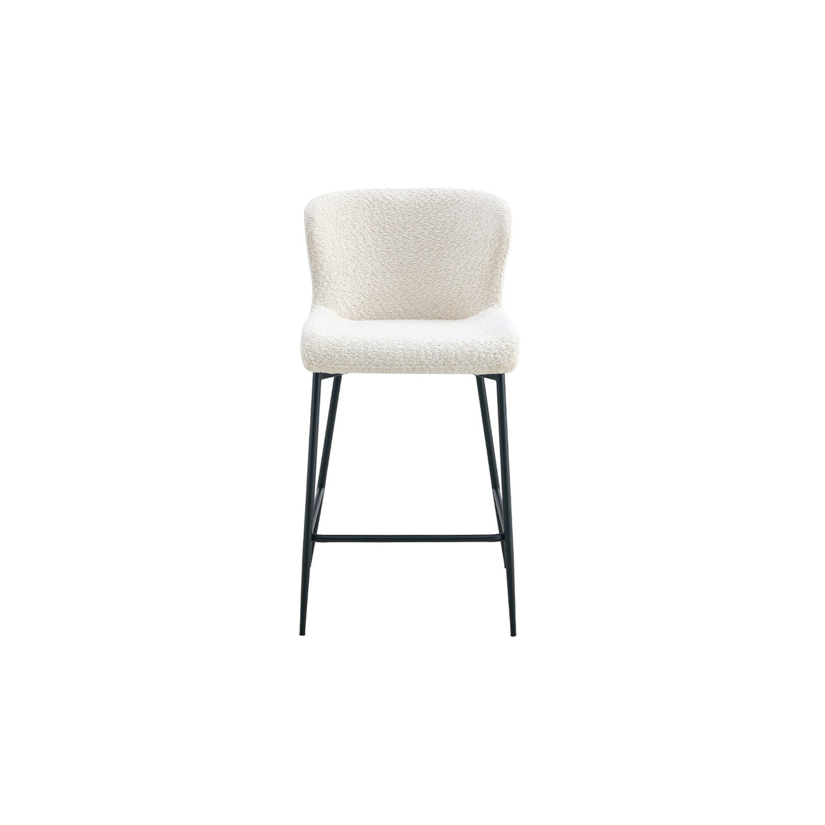 Chaise de comptoir Lisa — Bouclé