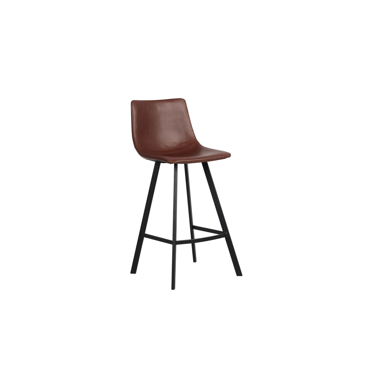 Chaise de comptoir Ozan — Simili cuir