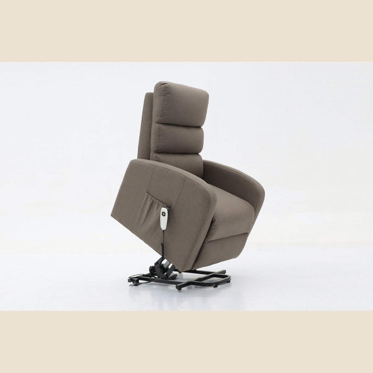 Fauteuil releveur électrique Bruges — Tissu