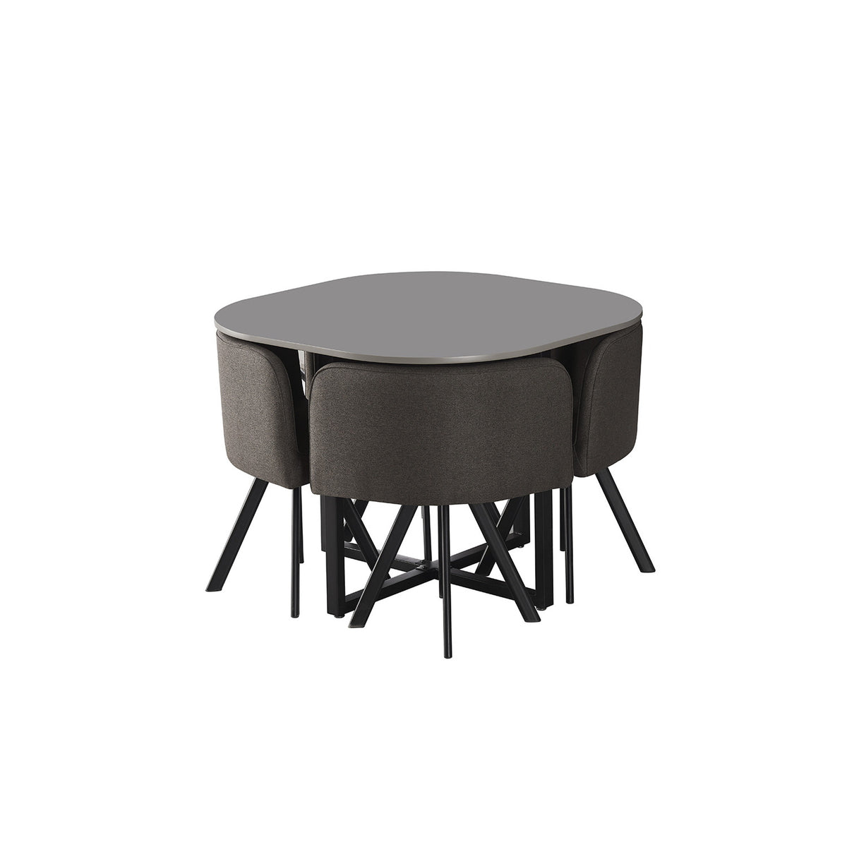 Set table Eva — Table et 4 chaises