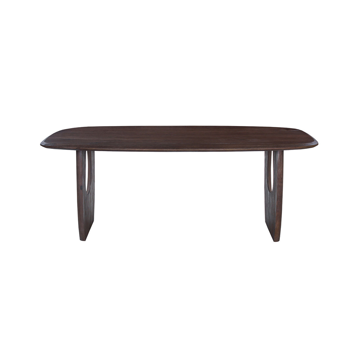 Table Braga — Bois de manguier, ovale danoise