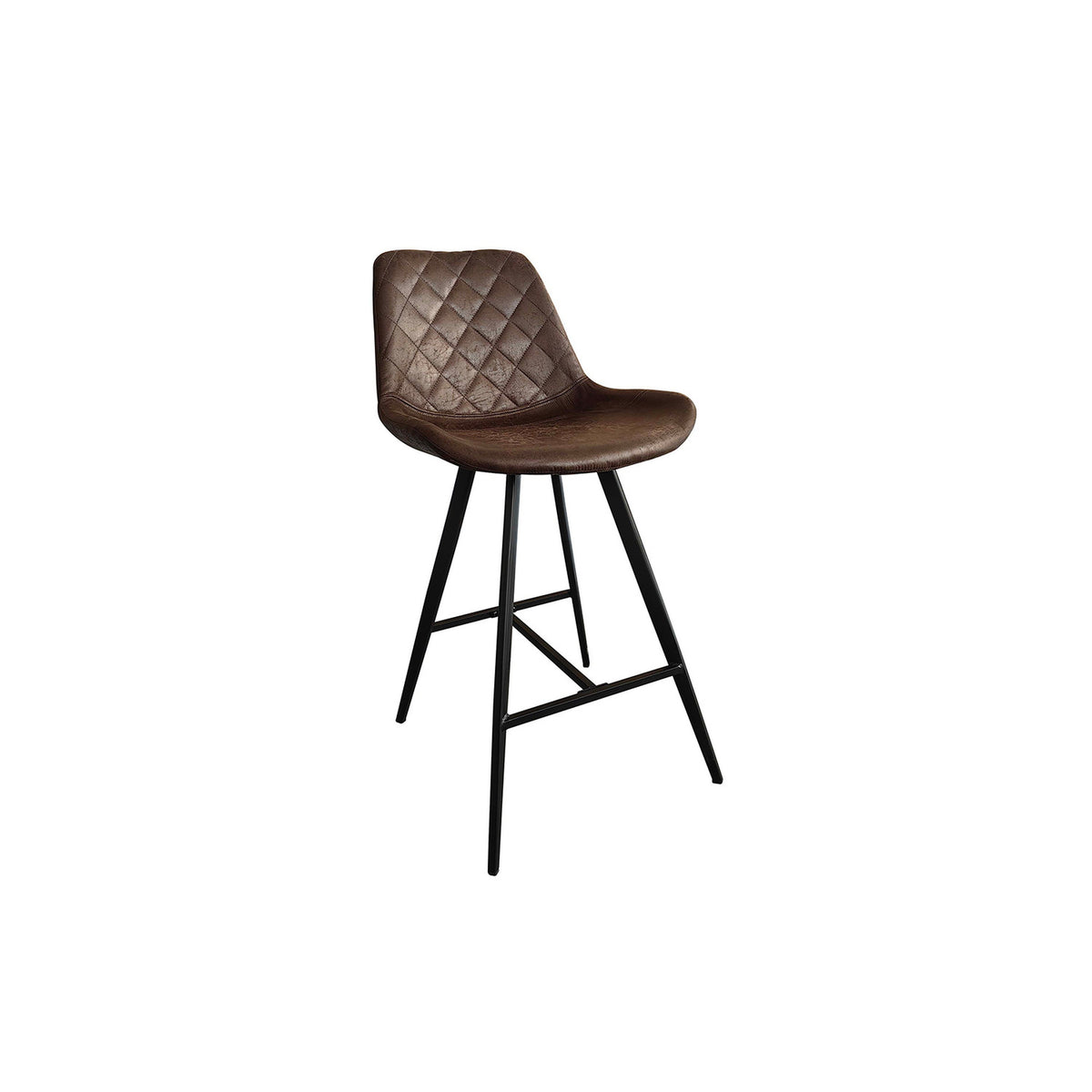 Tabouret de bar Palmas — PU capitonné