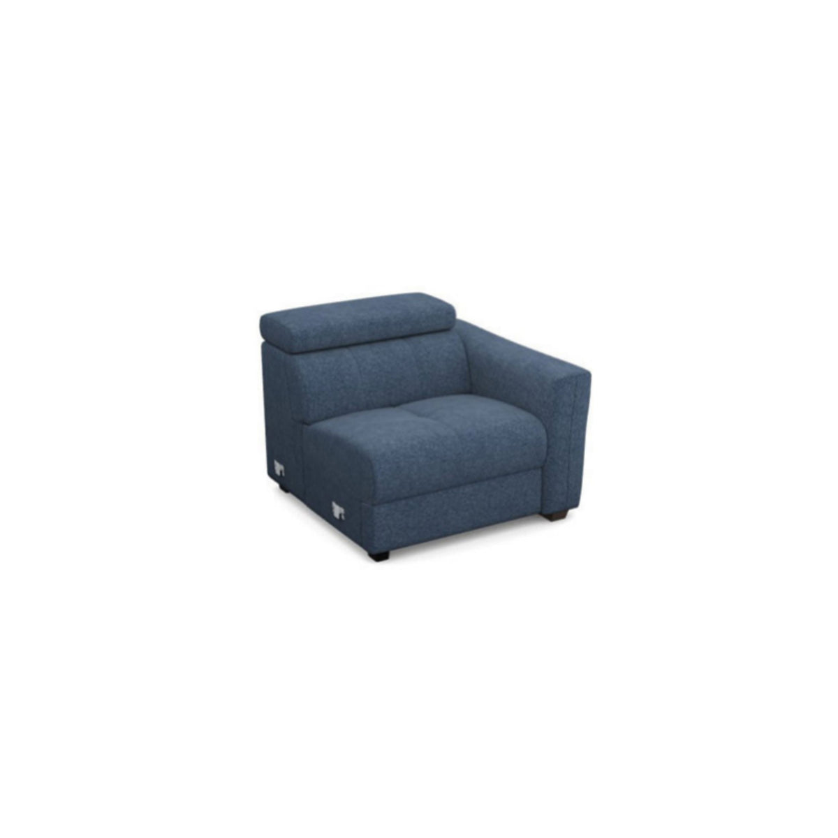 Salon d'angle modulaire Espero — Gris chiné