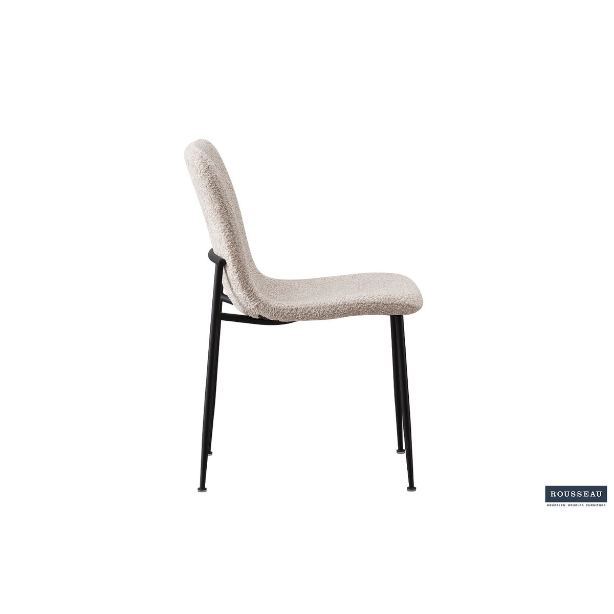 Chaise Alice — Bouclé ou velours côtelé