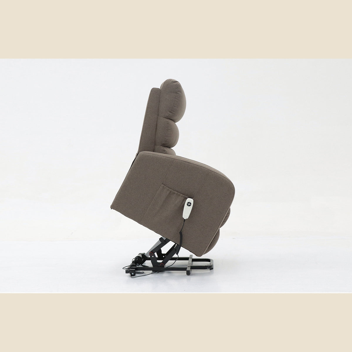 Fauteuil releveur électrique Bruges — Tissu