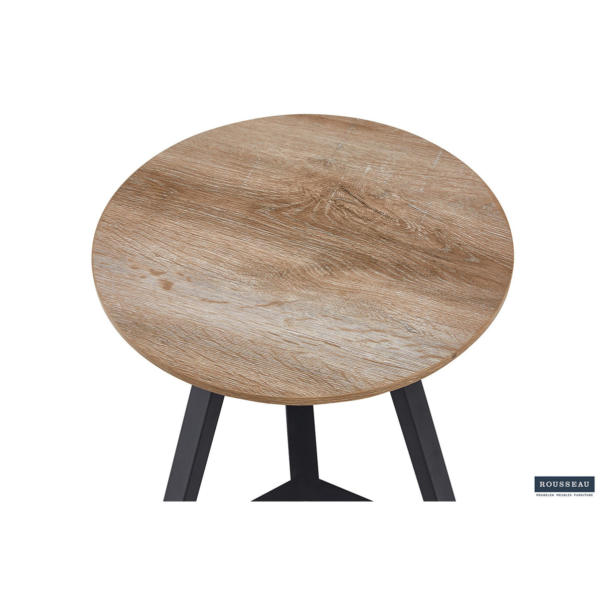 Table d'appoint Paso 2 — Décor chêne vieilli