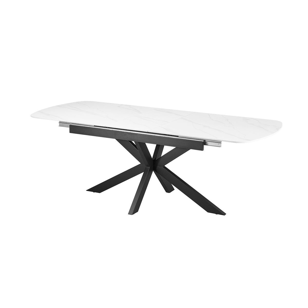 Table extensible Hestia — 180-220 cm, ovale danoise