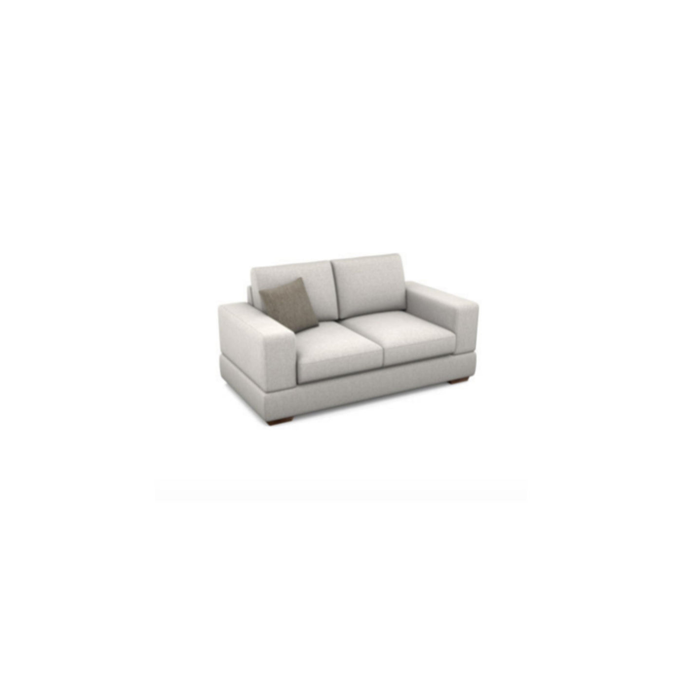 Salon d'angle modulaire Alano — Gris perle
