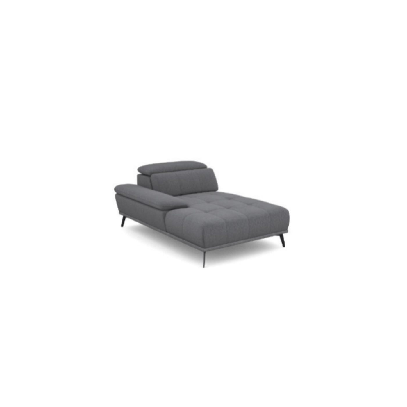 Salon d'angle modulaire Forio — Gris bleuté