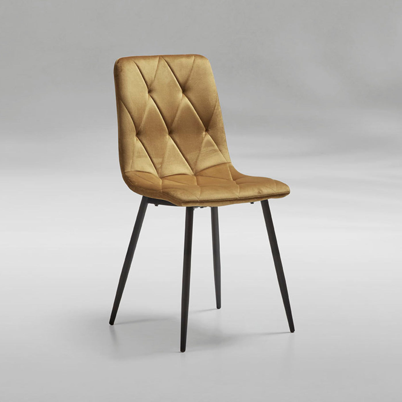 Chaises ST2209 — Lot de 4 · Velours capitonné