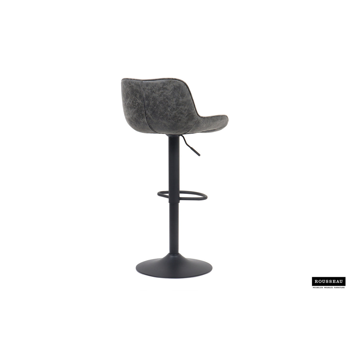 Tabouret de bar Fenna — PU vintage