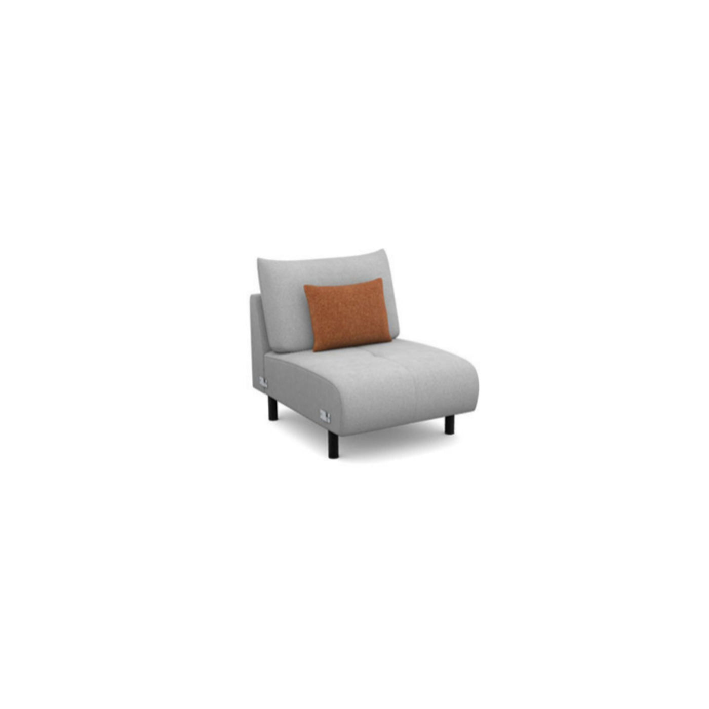 Salon d'angle modulaire Essen — Gris clair