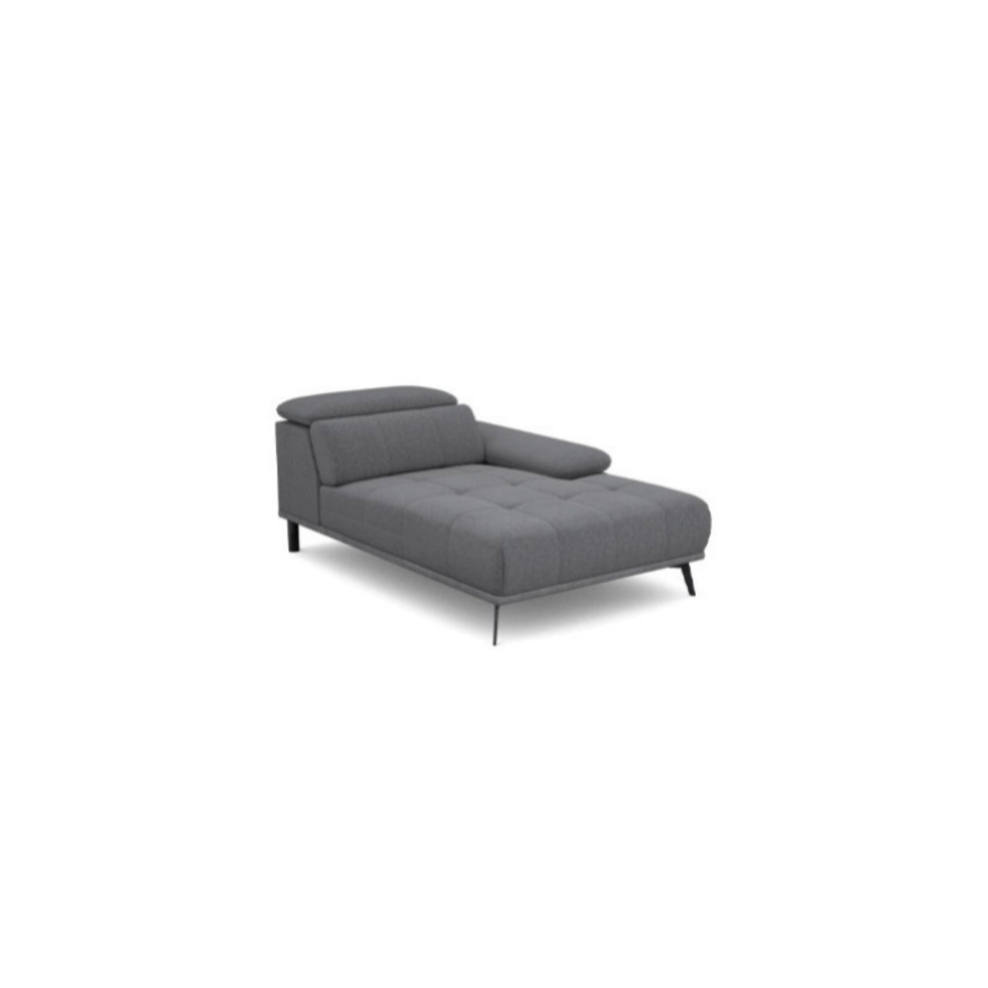 Salon d'angle modulaire Forio — Gris bleuté