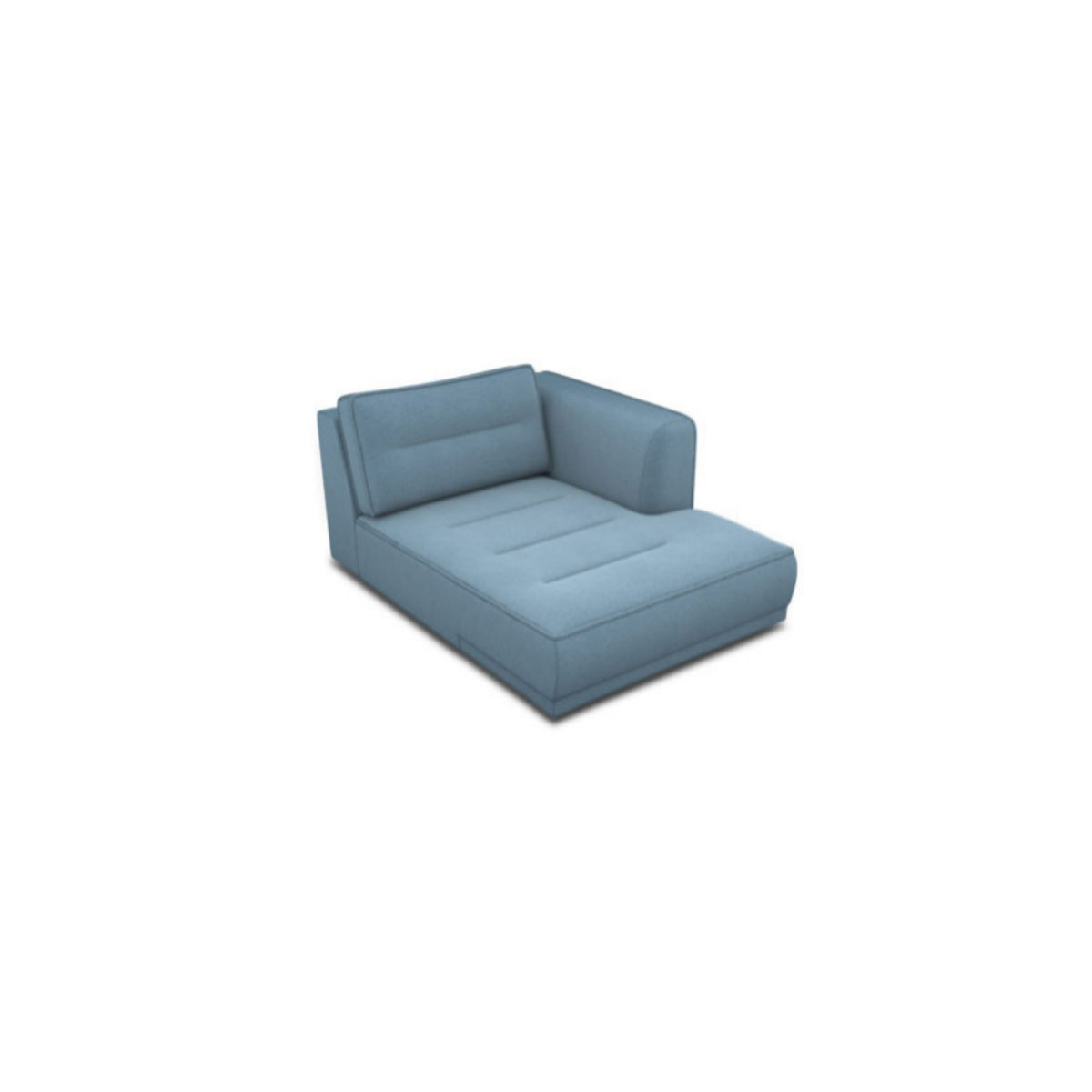 Salon d'angle modulaire Sunn — Bleu denim