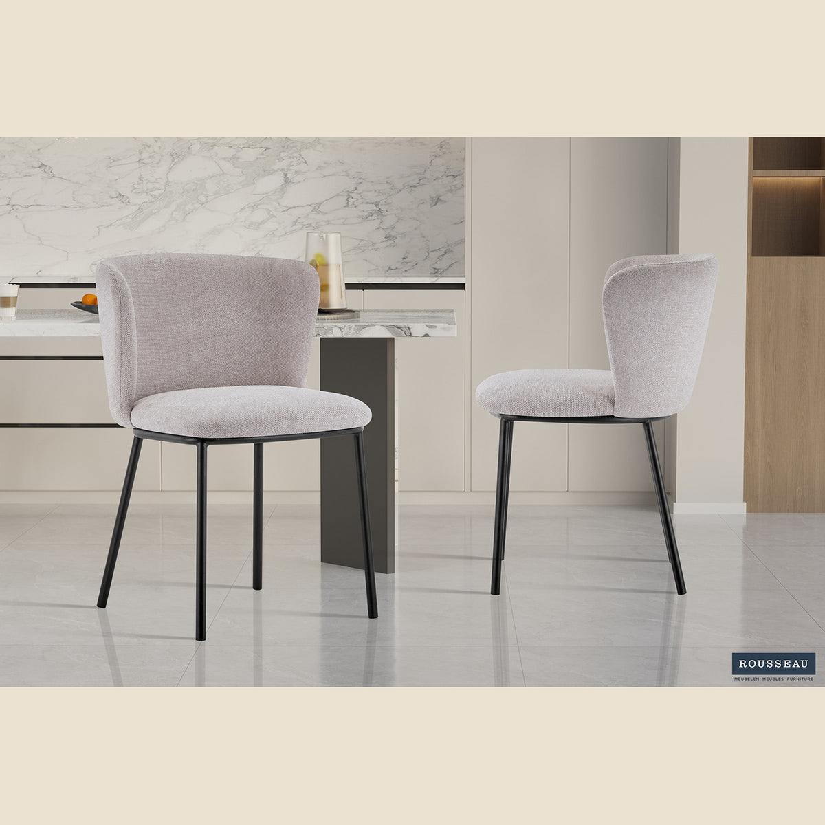 Chaise Arthur — Tissu
