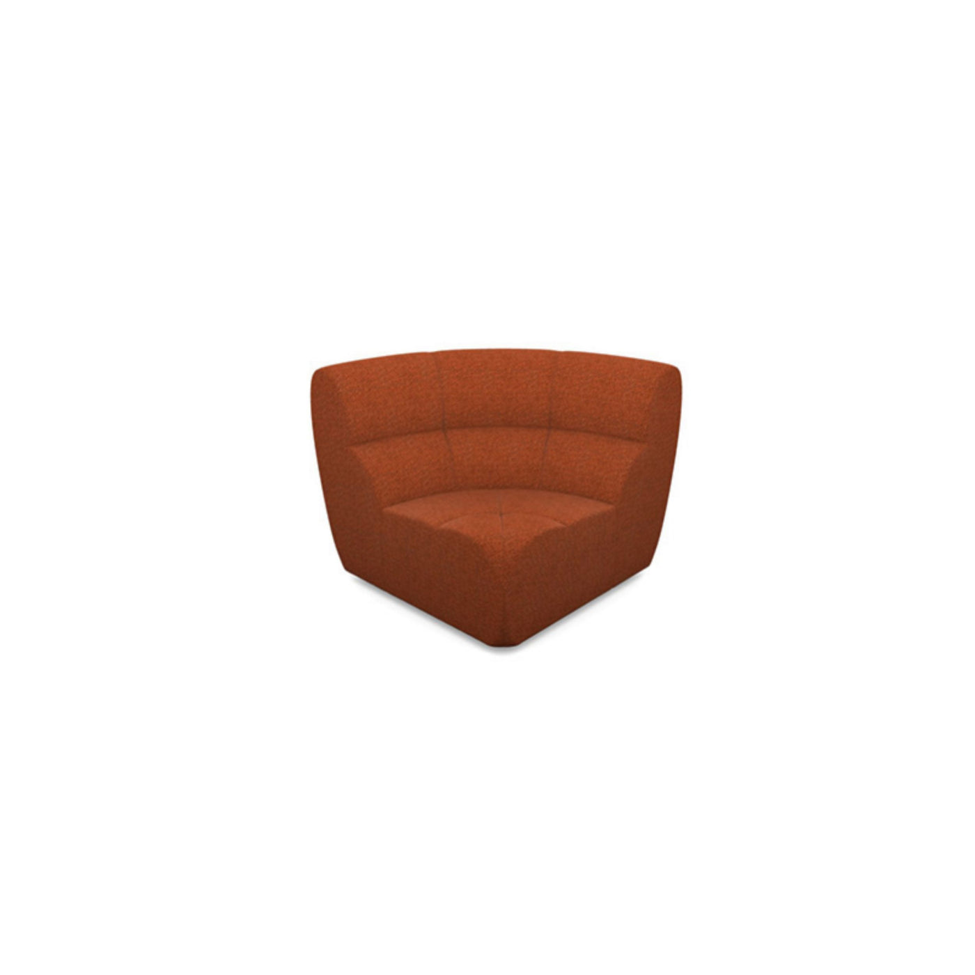 Salon d'angle modulaire Jack — Terracotta