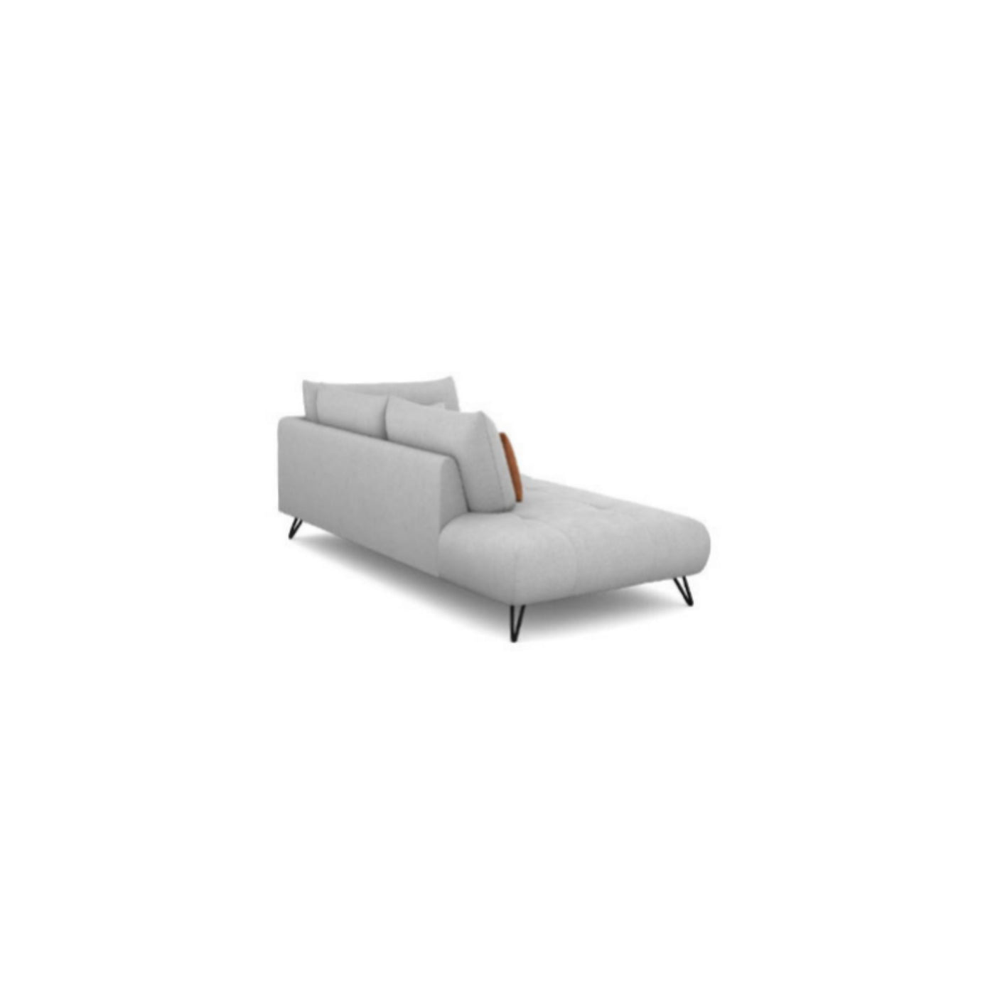 Salon d'angle modulaire Essen — Gris clair