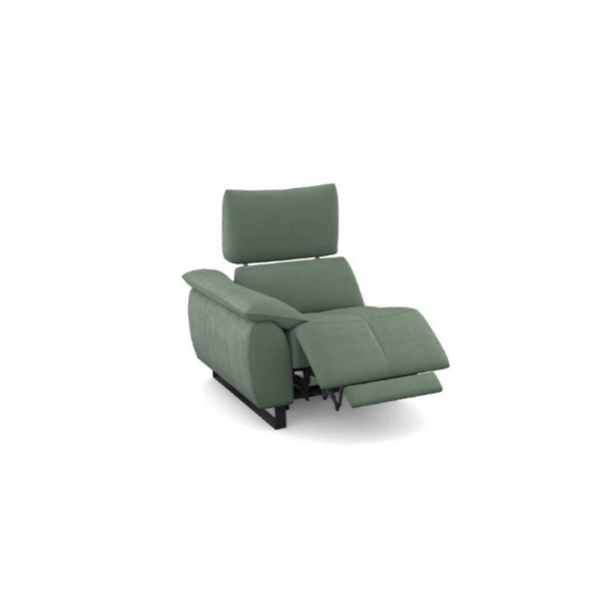 Salon d'angle modulaire Pearl — Vert sauge