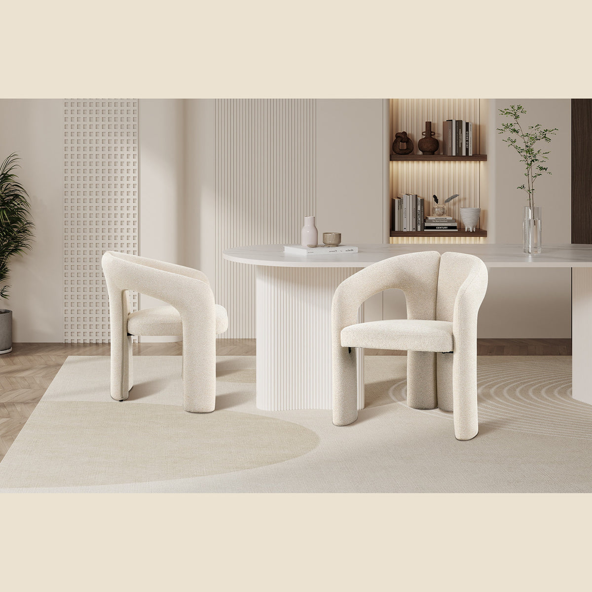 Chaise Beja — Tissu