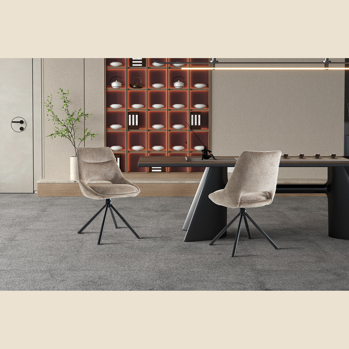Chaise Dante — Tissu