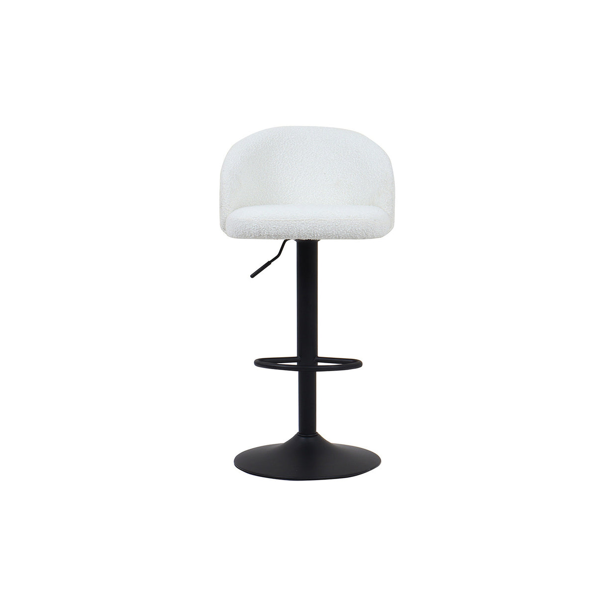 Tabouret de bar Arda — Bouclé
