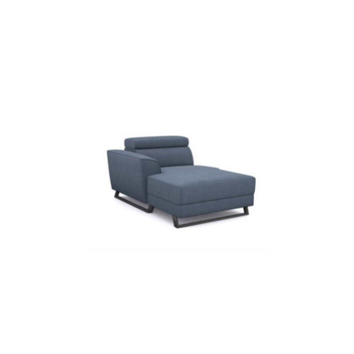 Salon d'angle modulaire Milton — Gris clair chiné