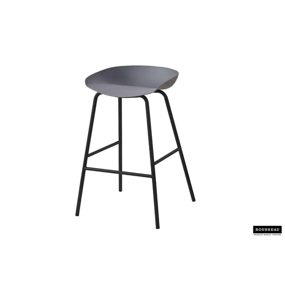 Chaise de comptoir Anna — Polypropylène