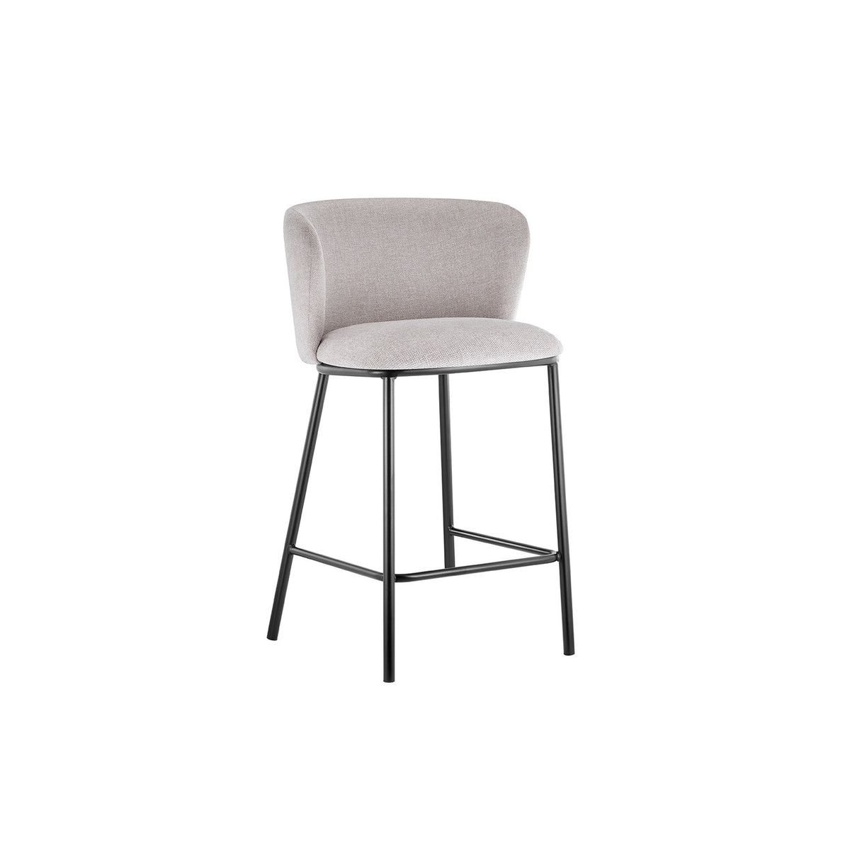 Chaise de comptoir Arthur — Tissu